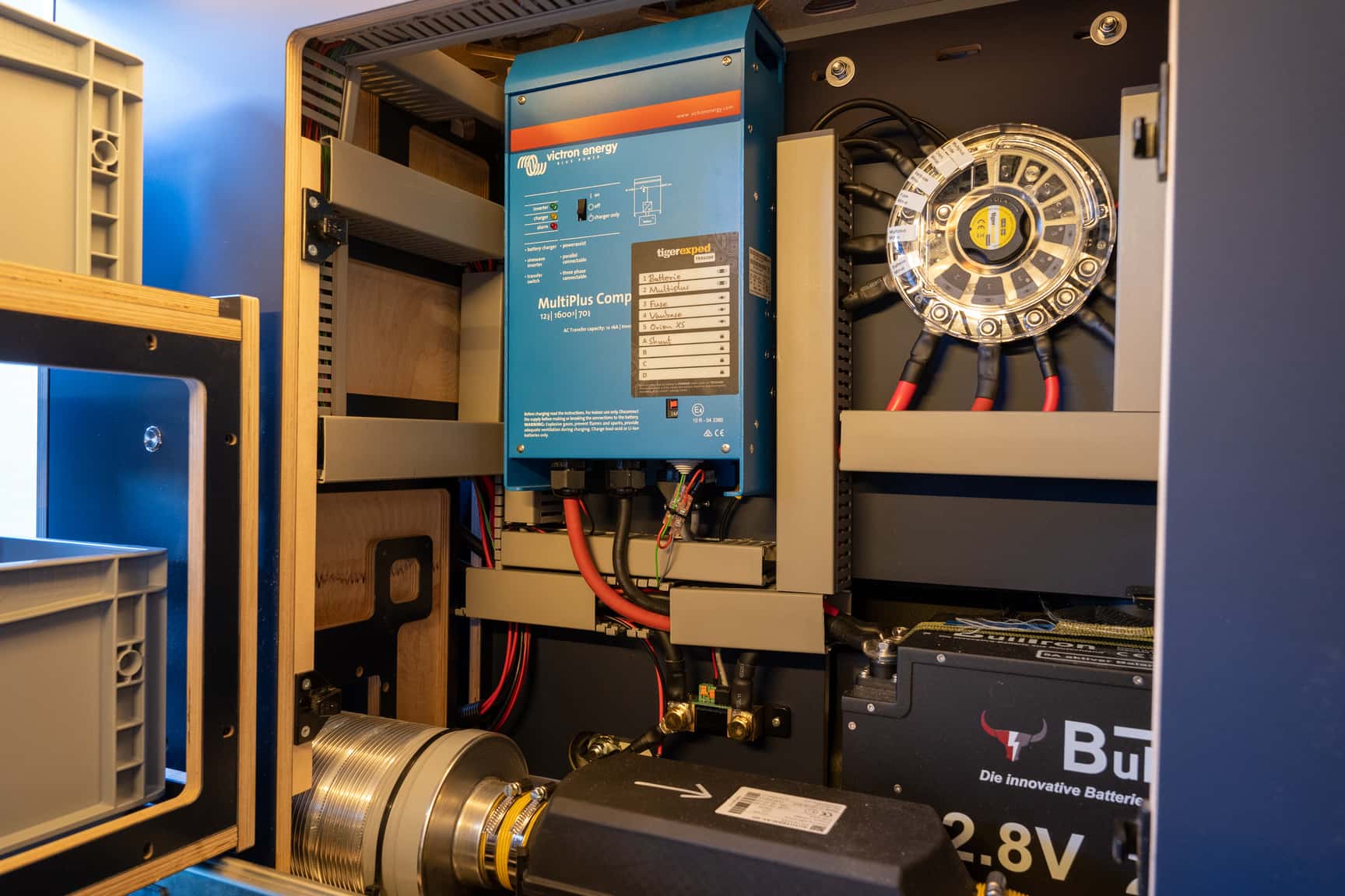 Elektroinstallation im Sprinter L3H2 Ausbau