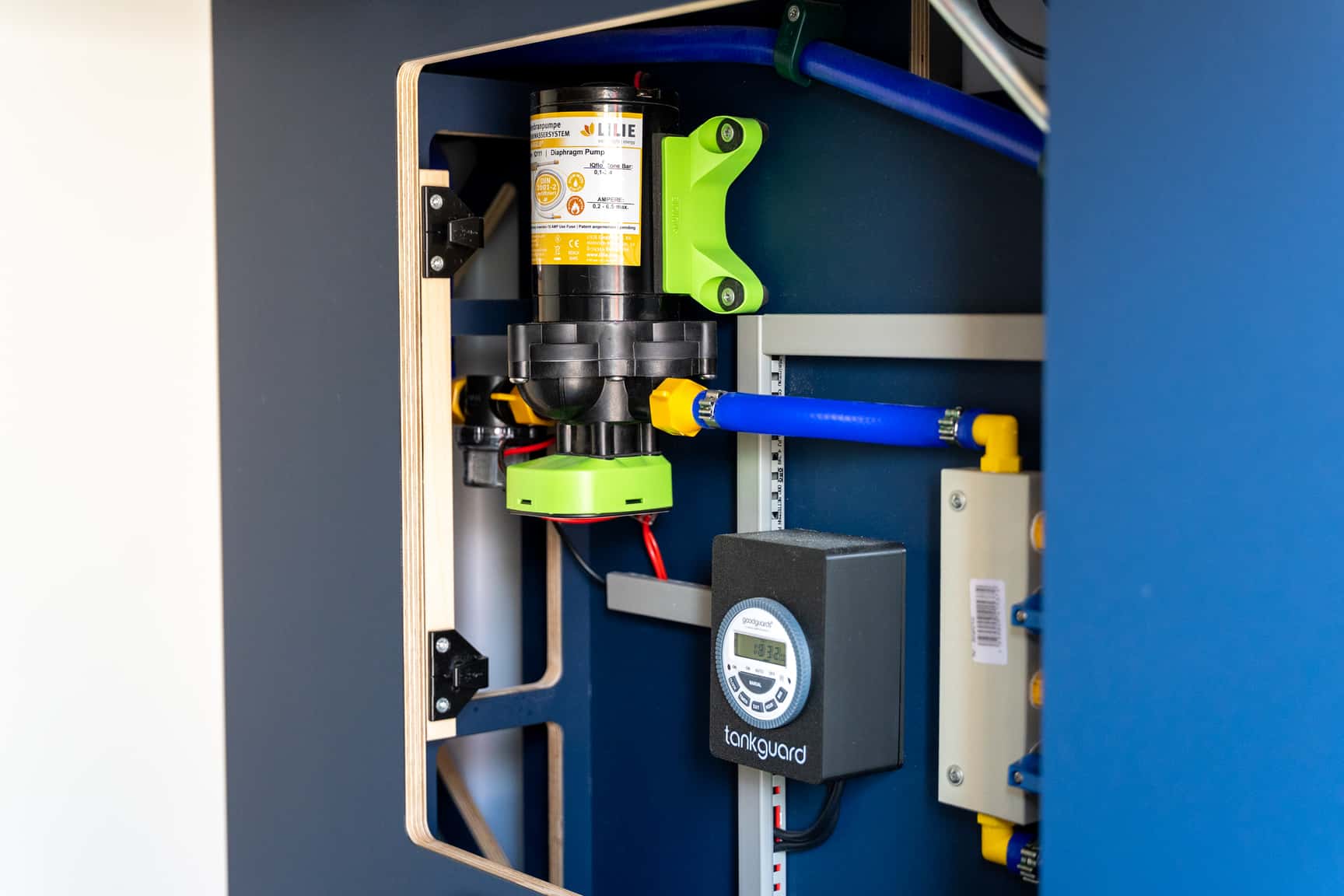 Wasserinstallation im Sprinter L3H2 Ausbau